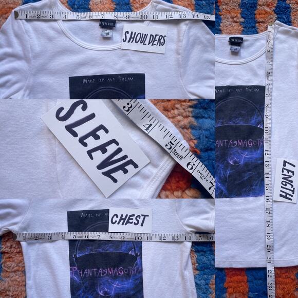 Vtg Phantasmagoria 1995 Horror Mystery Video Game Baby Tee Size Medium - Picture 7 of 10